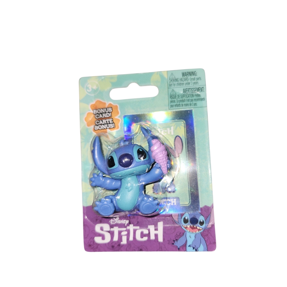 Disney Stitch Action Figure - Blue and Purple